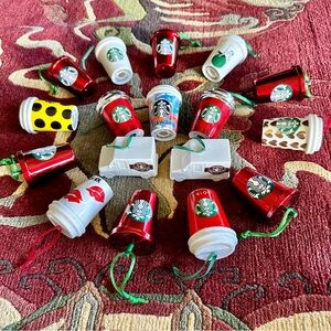 Starbucks Christmas Ornament Bundle